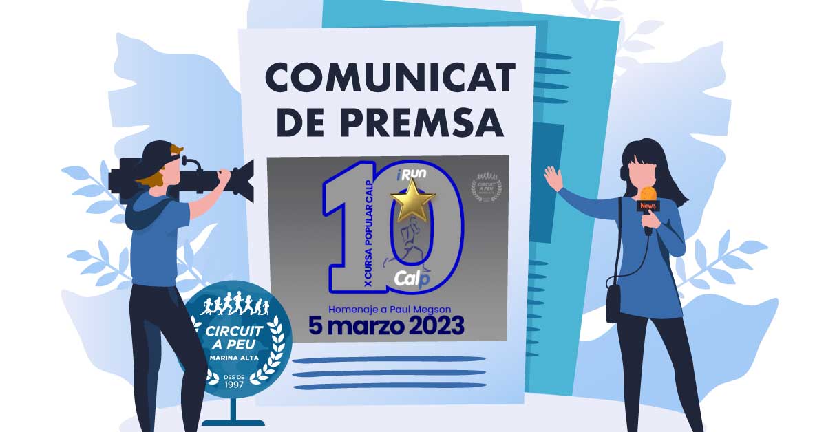 Calp acoge este domingo la segunda prueba del Circuit a Peu de la Marina Alta