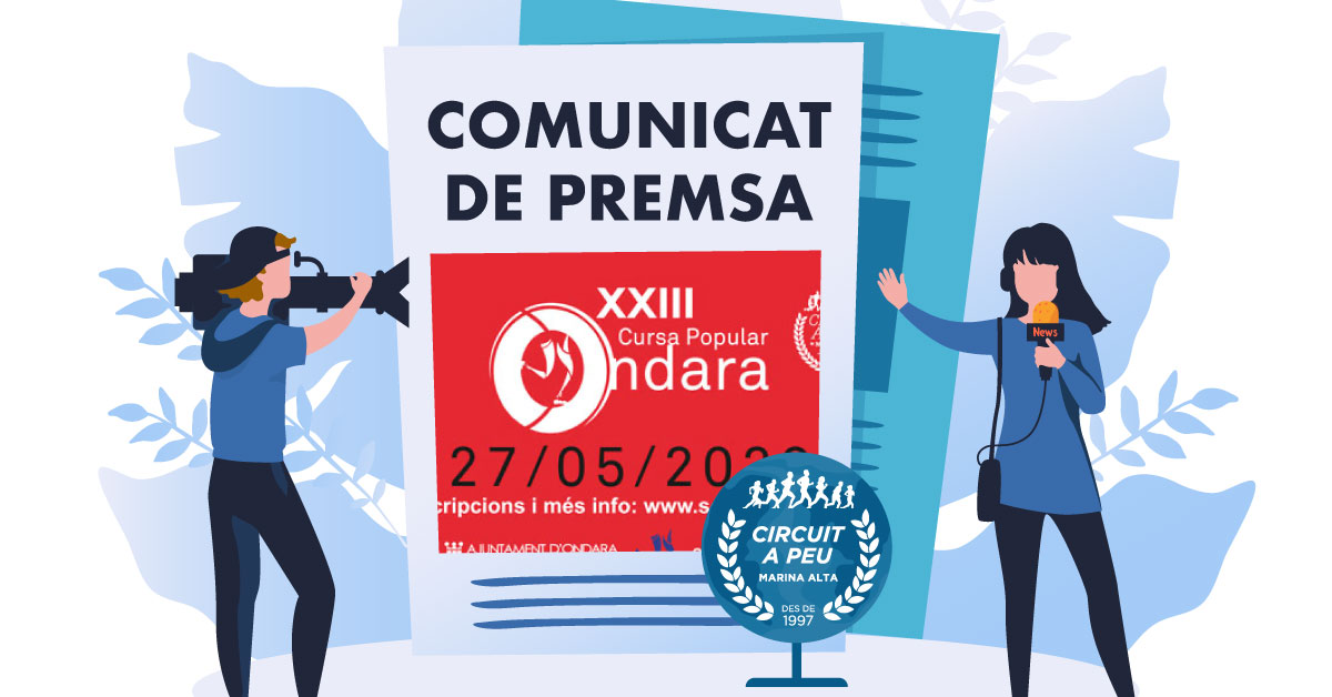 ONDARA SE CITA ESTE SABADO CON LA PENULTIMA PRUEBA PUNTUABLE DEL CIRCUIT A PEU CON LA XXIII CURSA POPULAR VILA D ́ONDARA