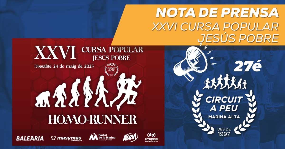 JESÚS POBRE ACOGE Y RECIBE LA UNDECIMA PRUEBA DEL CIRCUIT A PEU, QUE ENCARA LA RECTA FINAL